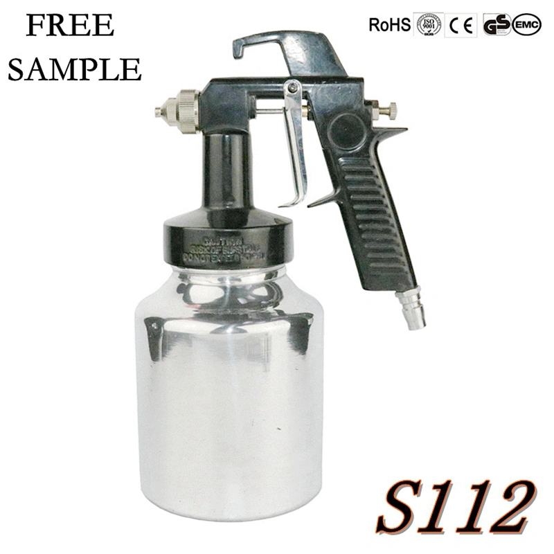 S112 High-Capacity 1000CC Suction Black Spray Painting Spray Gun