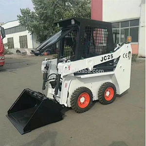 China high performacne track type mini skid steer loader with mini trencher for sale