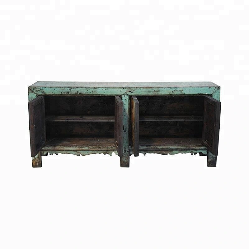 chinese old antique lacquered storage reclaimed sideboard furniture
