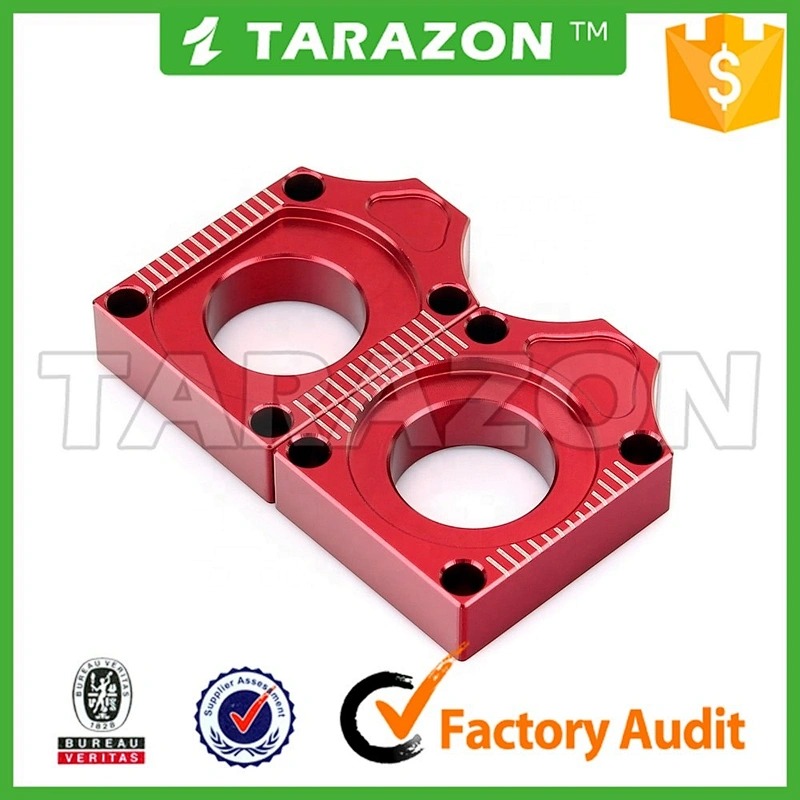 CNC Milled Motorcycle Rear Bolt Chain Adjuster Block For YZ YZF WRF 250