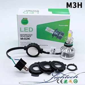 M3H 3 faces 30W LED Headlight for motorcycles