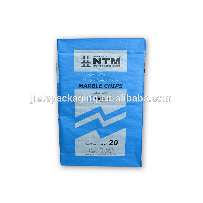 25kg multilayer kraft paper or plastic bag for cement, minerals,wall putty powder