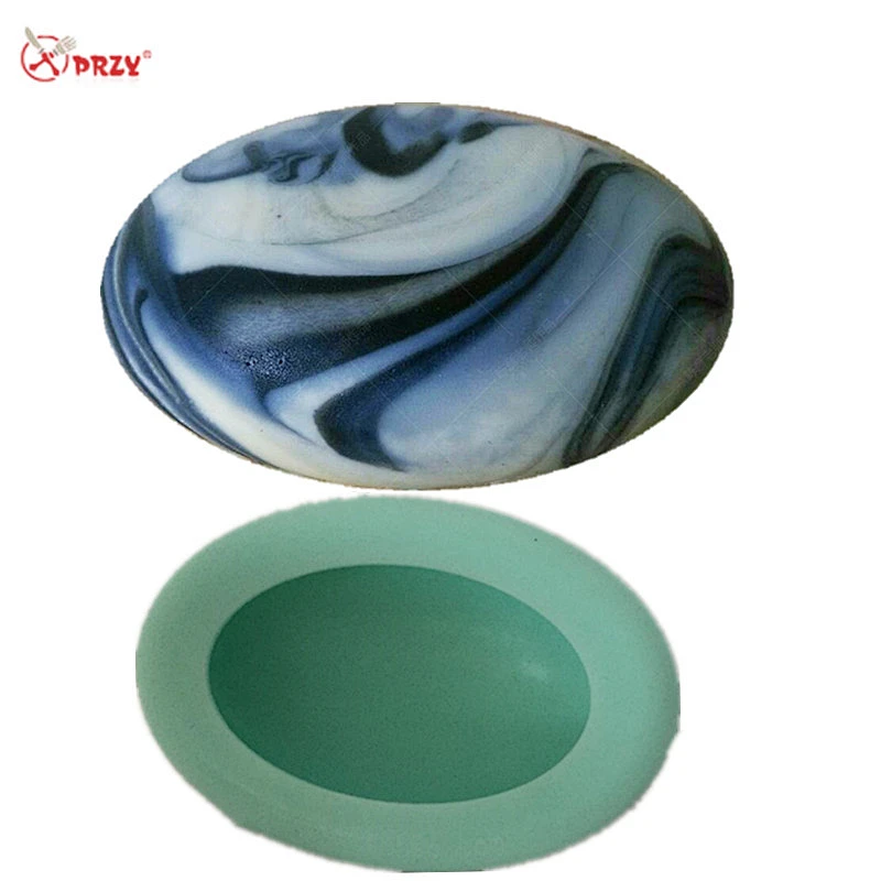 New style Oval soap molds gooes egg shaped Soap mould cobblestone office Crafts silicone mold