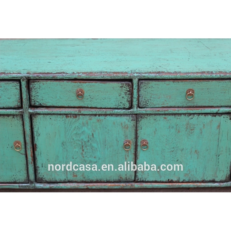 2015 Chinese antique living room furniture classic TV cabinet