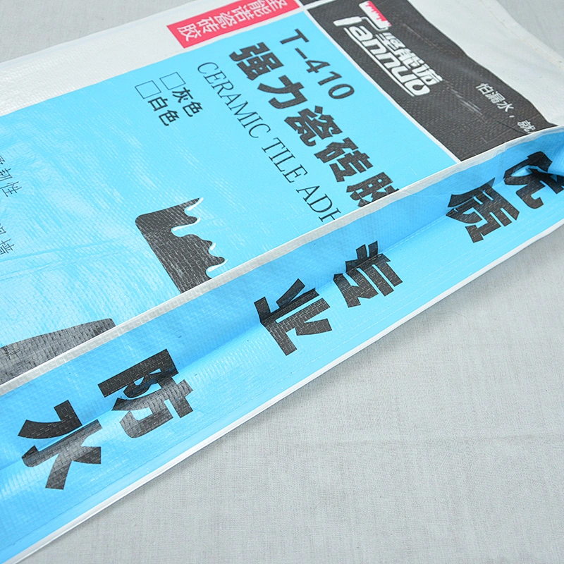 pp woven bag for cement, adhesive, outer wall putty 20kg