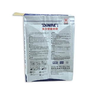 20kg cement, adhesive kraft paper bag size with valve port
