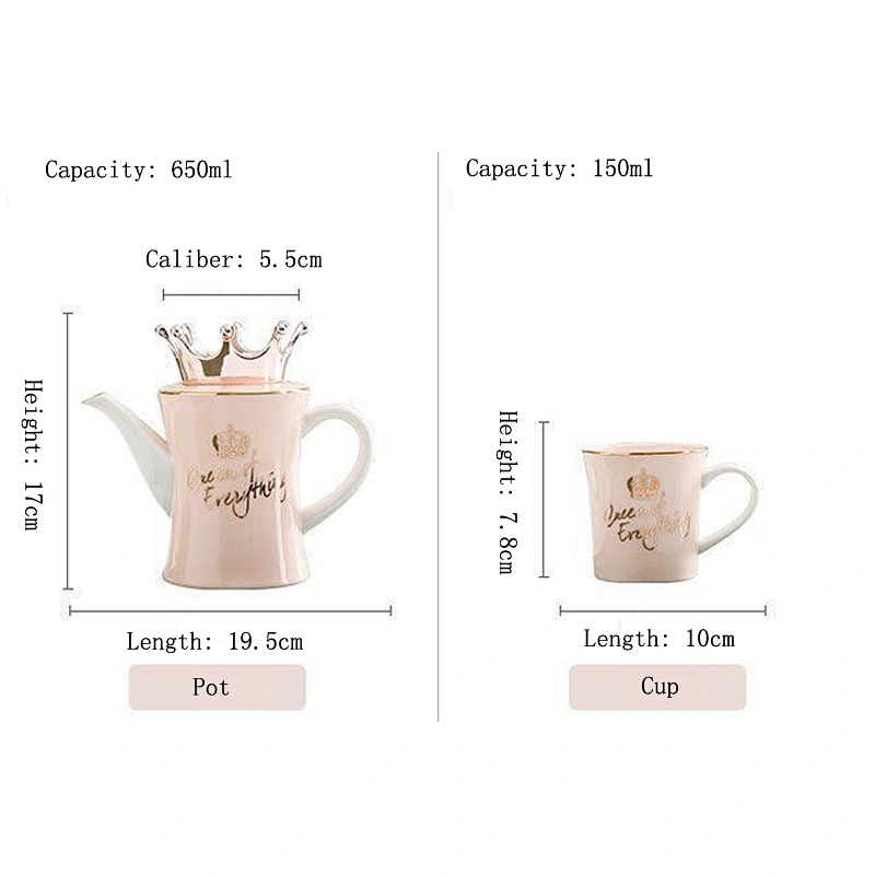 Sweetstyle pink color ceramic mugs with logo customize