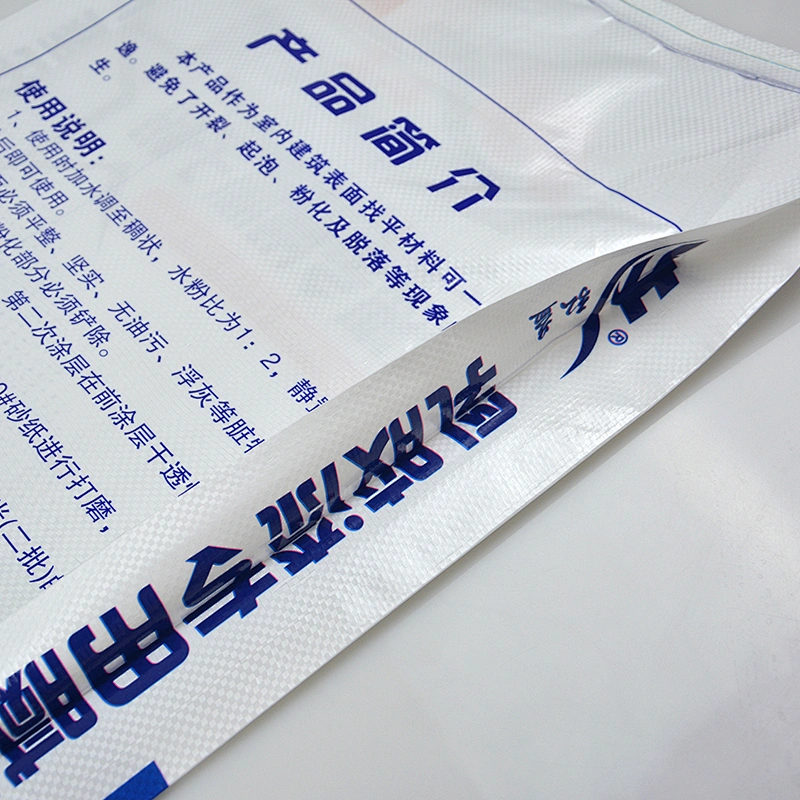 Hot selling bag is 20kg for cement putty packaging
