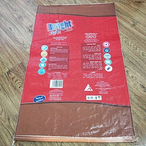 Custom color printing woven bag is used for washing powder packing