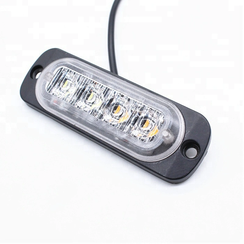 12V car accessories 24V Red Blue Amber White 12W Flash LED truck position lights