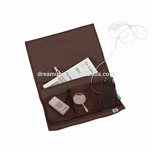 Home Bedside Pocket Bed Organizer Hanging Bag Phone Holder Book Magazine Storage