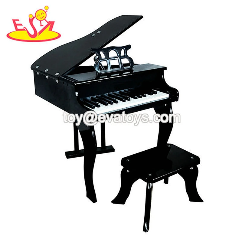 High quality instrument toy wooden kids music piano for wholesale W07K014