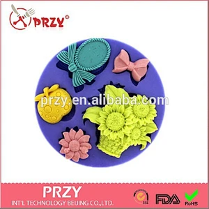 silicone fondant molds handmade cake mold