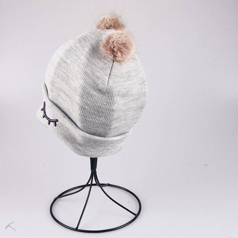 winter keep warm factory price outdoor new born baby pokemon hat