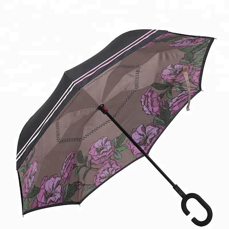 Full Color Printed umbrella Inverted Umbrella Reverse Umbrella