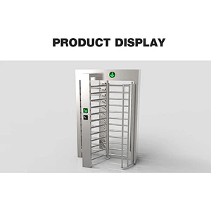 Smart Full Height Turnstile Gate With Access Control System