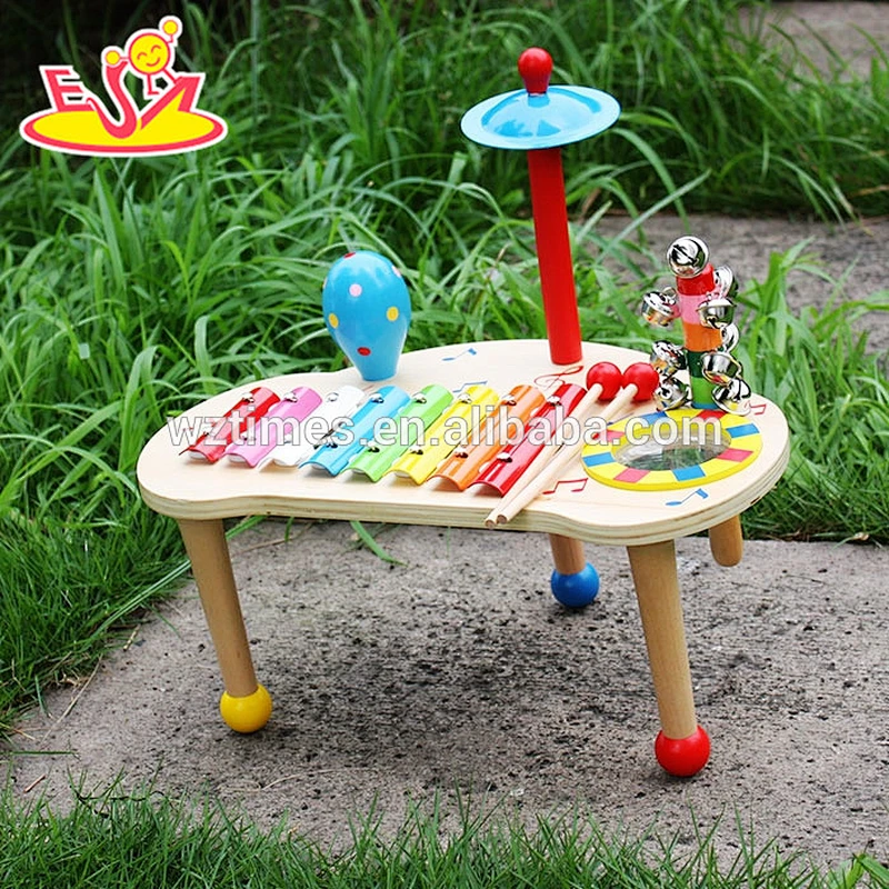 2018 wholesale kid wooden educational toys musical baby wooden educational toys funny children wooden educational toys W07A102