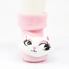 Oem Custom newborn cotton ankle socks non slip infant rubber sole toddler Socks baby cute kids