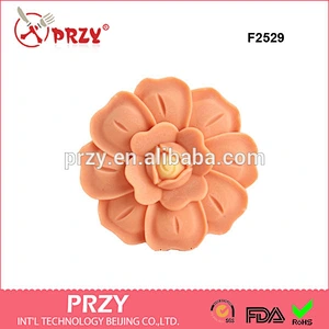 F2529 fondant mold flower shape silicone fondant mold