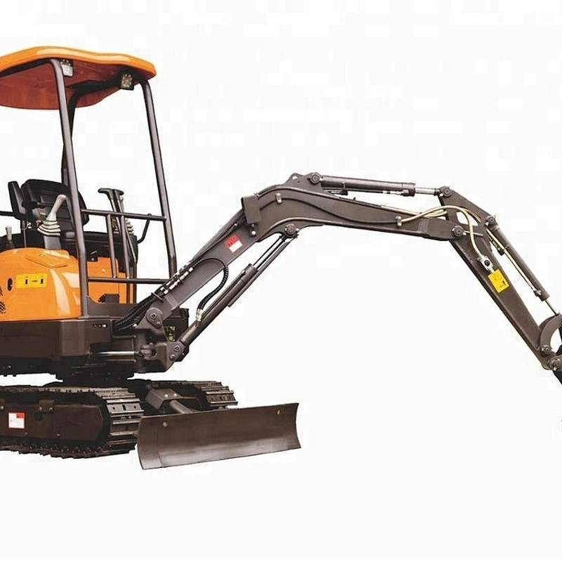 YFE16 1.6t super mini rubber crawler excavator digger machine