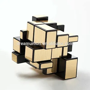Wire Drawing Style Magnetic Balls Magic Mirror Cube Magic Challenge Puzzle