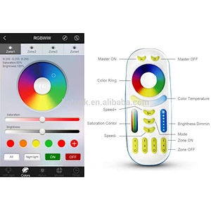 Wireless Wifi Phone APP Control Smart 20W RGB+CCT Color Changing LED Floodlight