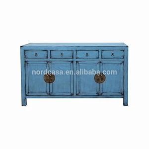 Chinese antique cabinet 6 colors on stock