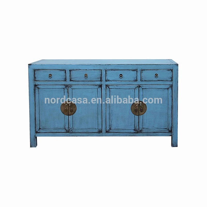 Chinese antique cabinet 6 colors on stock