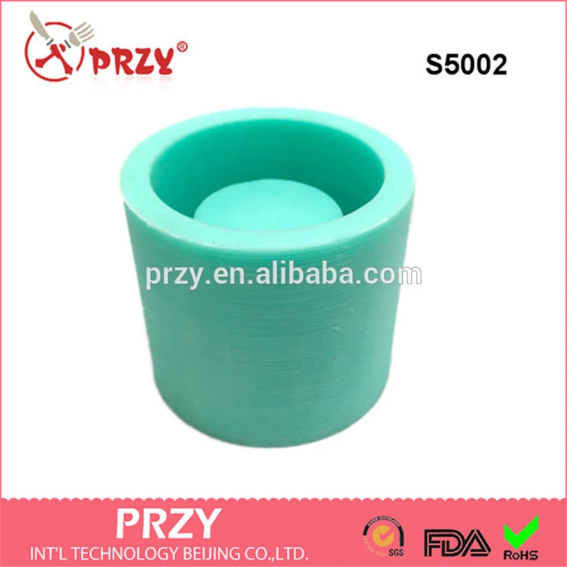 S5002 Silicone circular Mold silicone mold 3d vase Multi meat plant cement flower pots European style multi flower pots mould