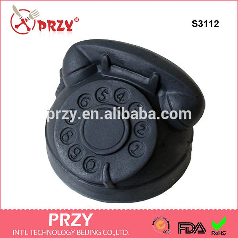 S3112 Vintage Telephone Silicone Soap Mold