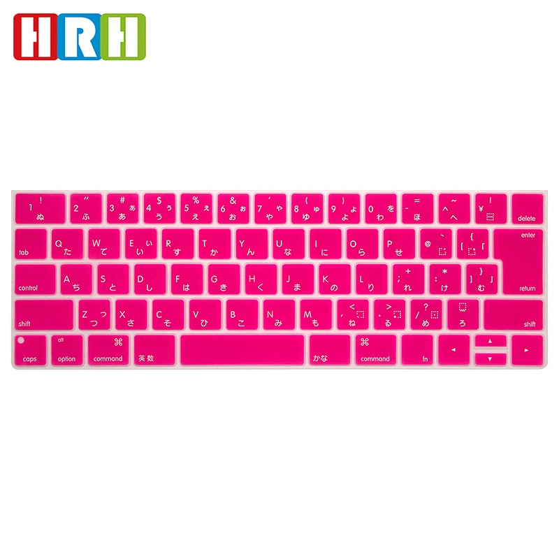 Waterproof silicon keyboard cover custom print Keyboard Cover For mac book pro laptop A1707 Keyboard Skin Japanese Version