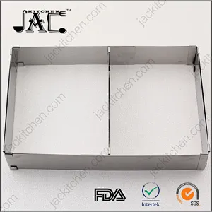 Soft Stainless Steel Colorful Cake Mold
