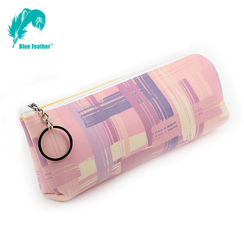 Students' Pu Leather Pencil Bag