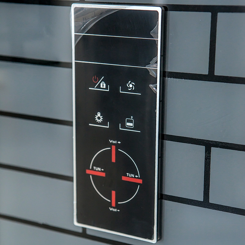 AJL-1026 new design single person brick shape black shower room/bathroom