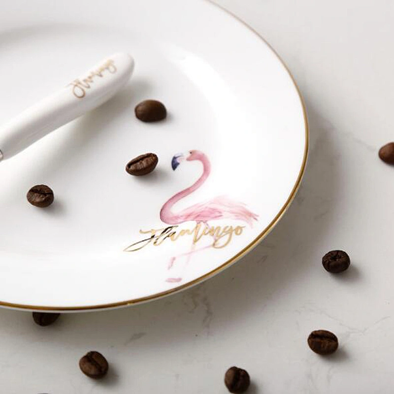 Exquisite Ceramic Cup with Handle Customized Logo Water Coffee Mug Free Sample Factory in-stock Cup Creative