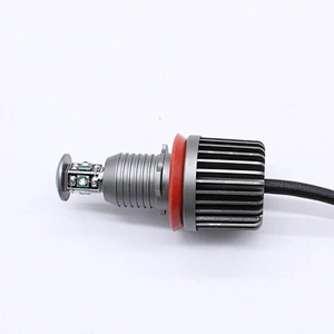 40W H8 Headlight Blue Red Green White Angel Eyes LED