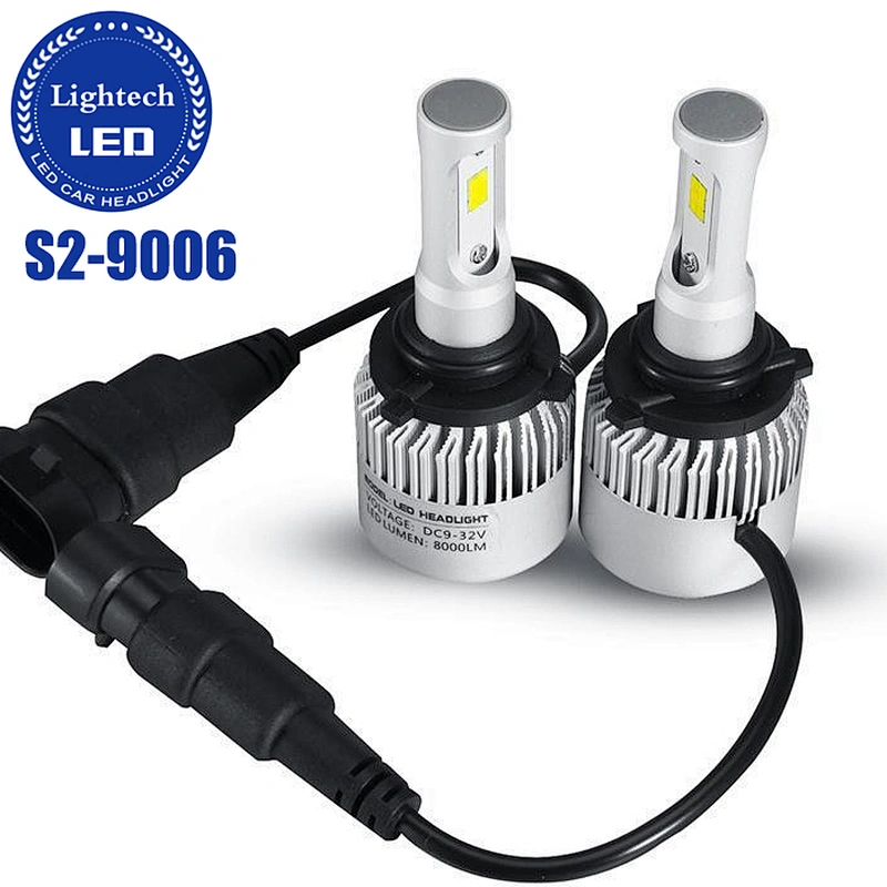 Cheap S2 COB Headlight 72W 8000LM 12V Car LED Bulbs HB4 9006 LED Car Headlight For Motorcycles