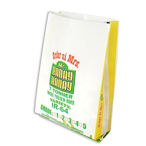 High quality cheap bopp laminated polypropylene rice bag 5kg