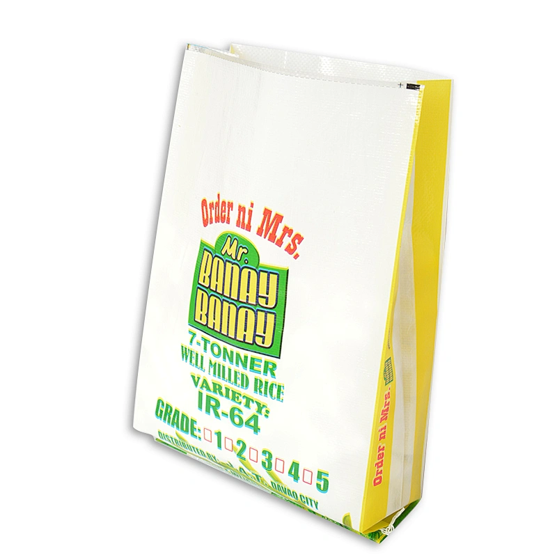 High quality cheap bopp laminated polypropylene rice bag 5kg