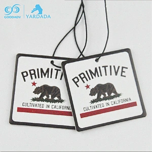 2015 cheap promotional paper home air fresheners car perfume / paper car air fresheners