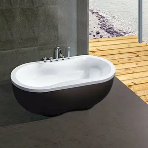 High quality freestanding bathtub bathroom 1 person modern hot tub