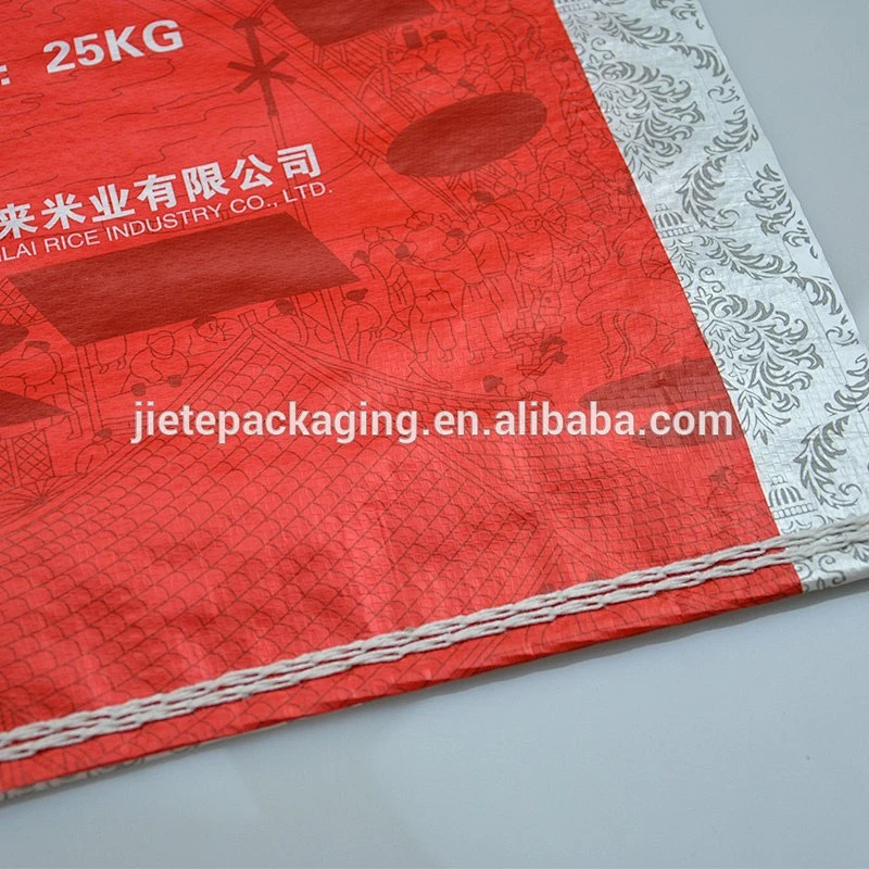 plastic PP woven bags packing for grains, cereal, rice, animal feed, vegetables
