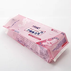 Color printing PE bag for wipes, sanitary towel packaging