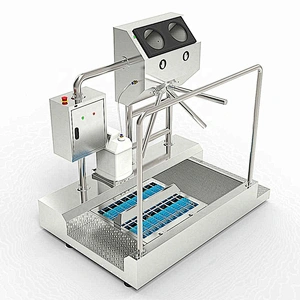 Automatic Cleaning Machine Hygiene Cleaning station combines hand sanitize with boots cleaning