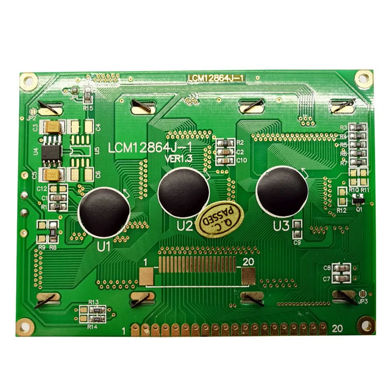 Oem stn 128x64 12864Dots Serial/Parallel  standard type graphic lcd display module