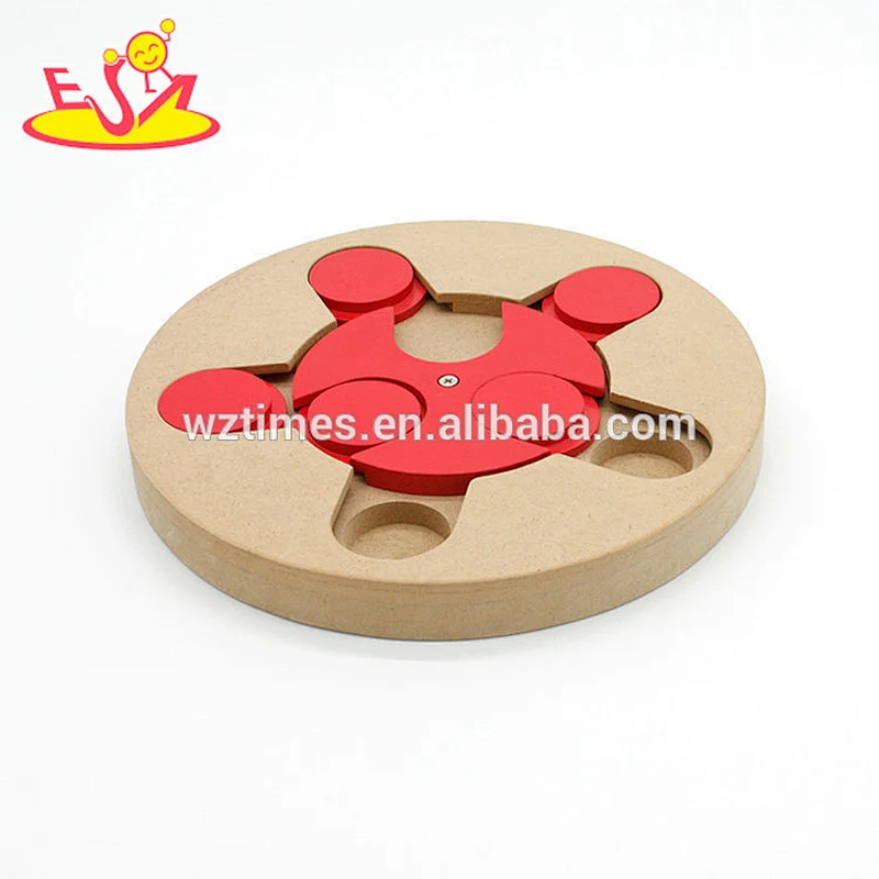 Wholesale high quality dogs cats wooden pet interactive games for gift W06F065
