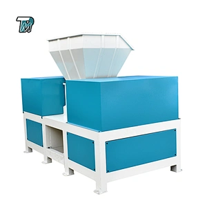 Tire crushing double shaft Shredder machine