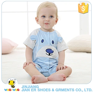 Animal print design summer comfortable baby kids romper