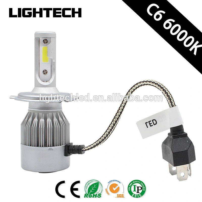 Lightech DC 12V All In One C6 Led Headlight H7 36W