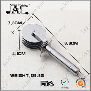 Gadgets Stainless Steel Bicycle Pizza Cutter